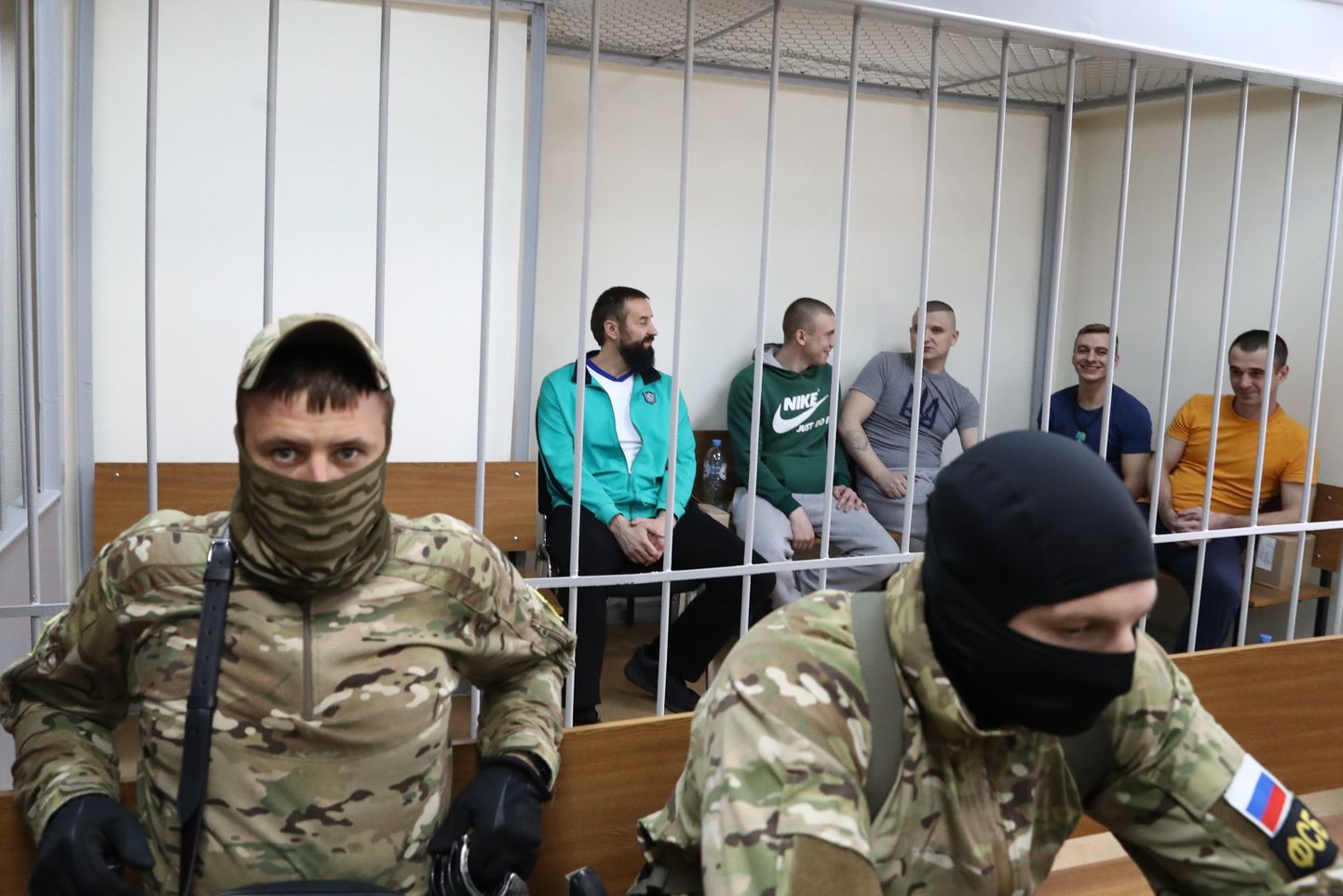 Ukraina mereväelased Vene kohtus.