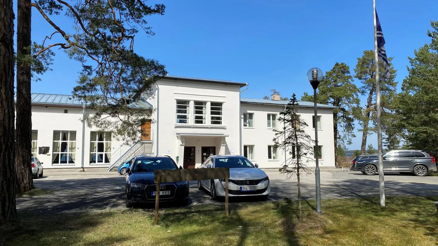 Haljala vallavalitsuse hoone Võsul.