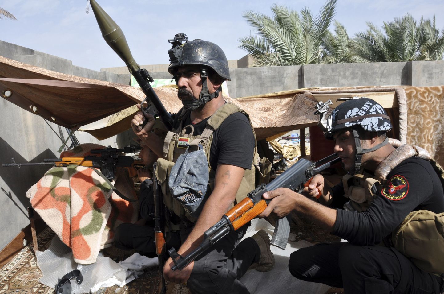 Iraagi julgeolekujõud Ramadis.