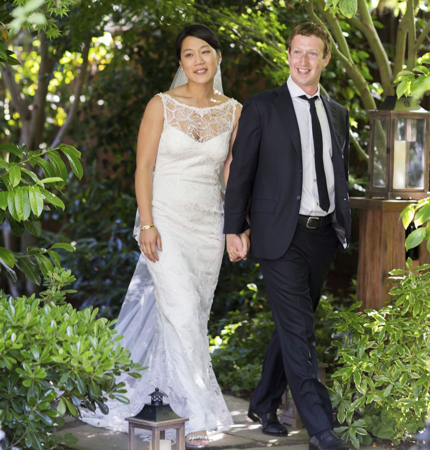 Mark Zuckerberg ja ta naine Priscilla Chan