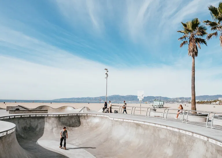 Venice Beach, rulatajad.