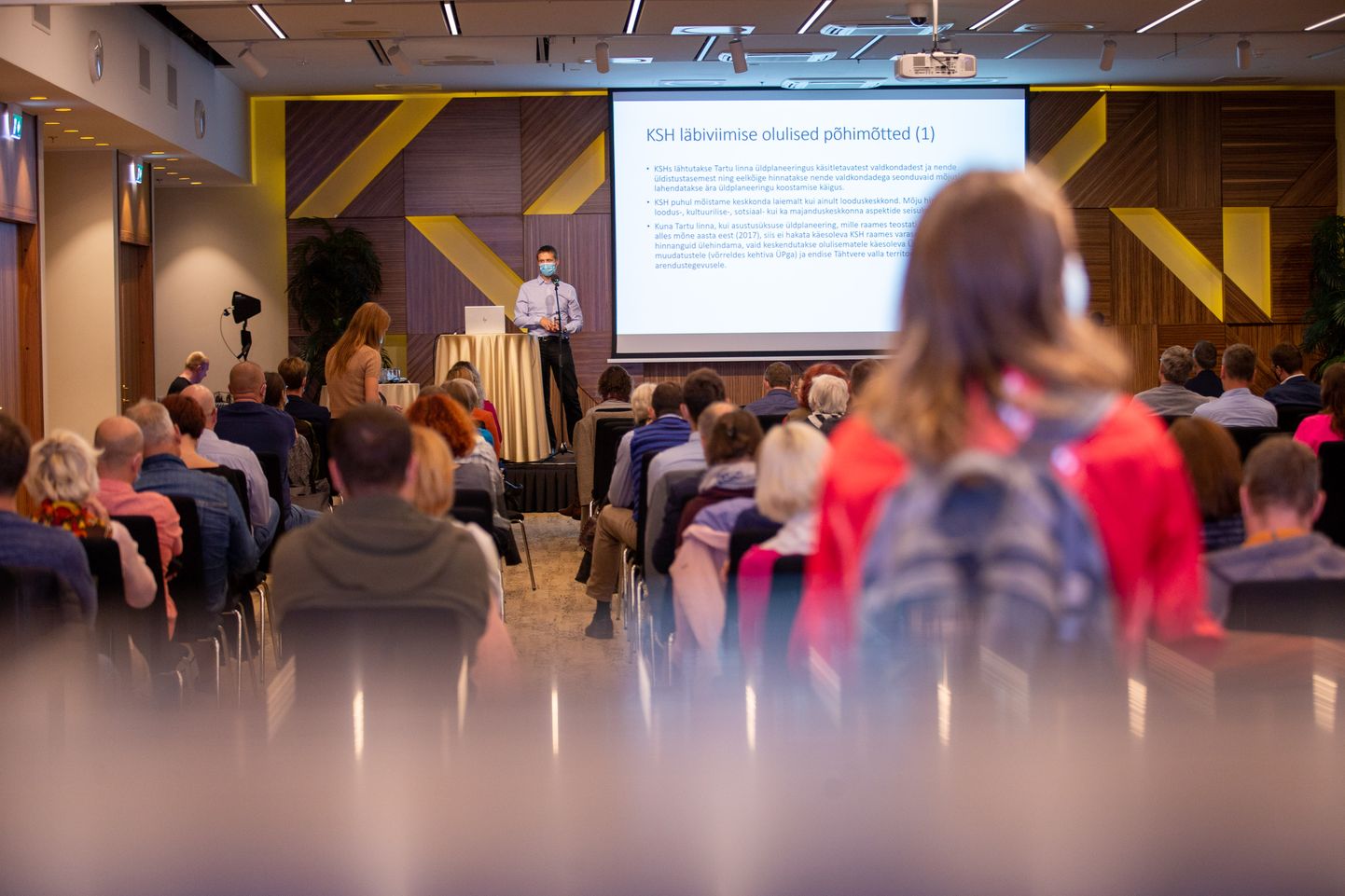 Tartu üldplaneeringu avalik arutelu 30. septembril V Spa konverentsikeskuses.