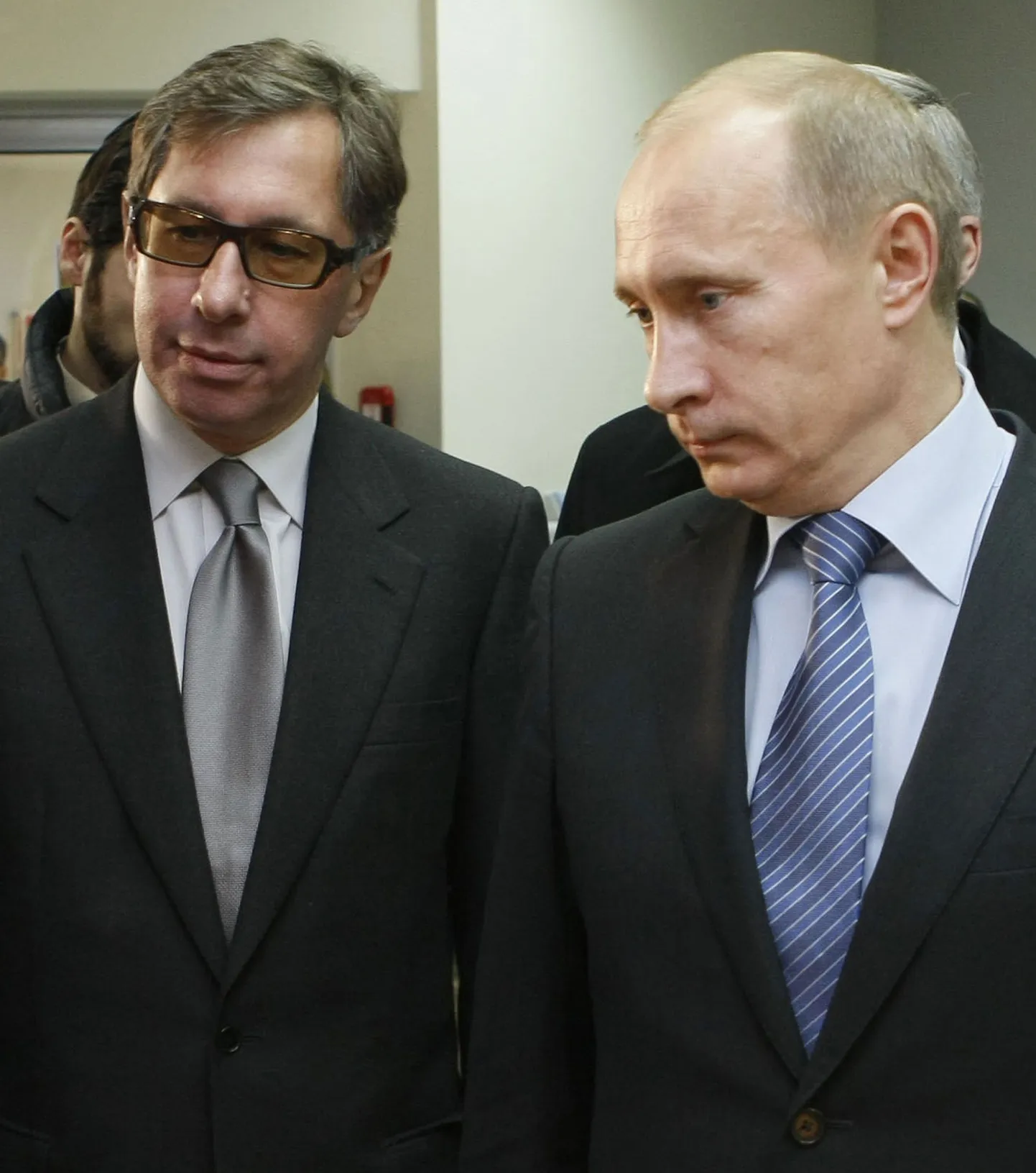 Alfa Panga president Pjotr Aven ja Venemaa peaminister Vladimir Putin mullu oktoobris Novosibirskis.