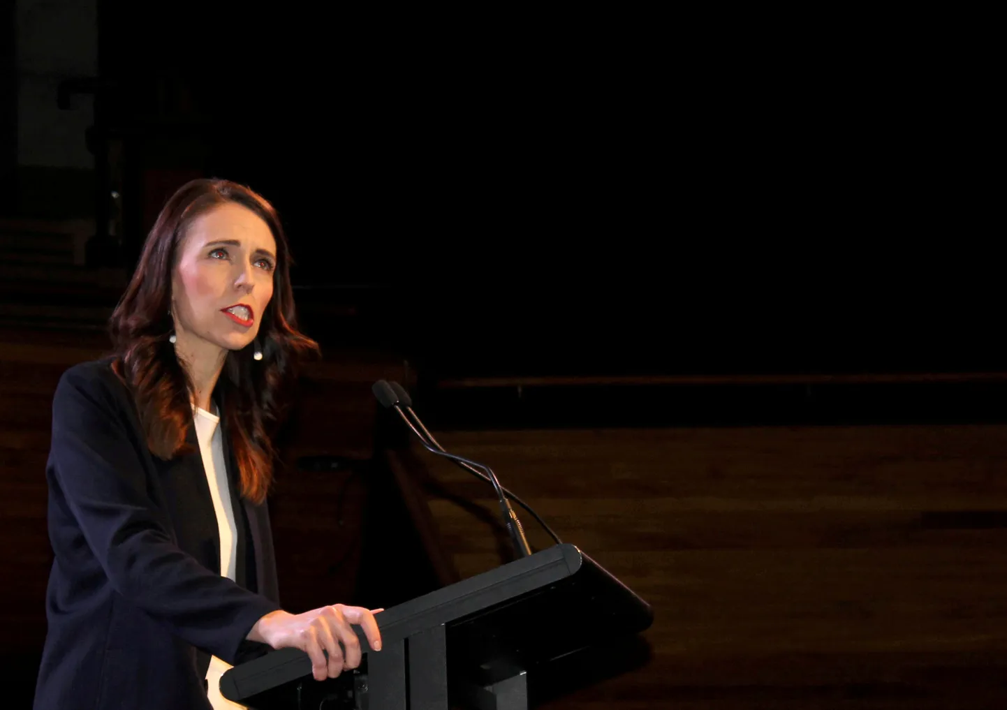 Jacinda Ardern.