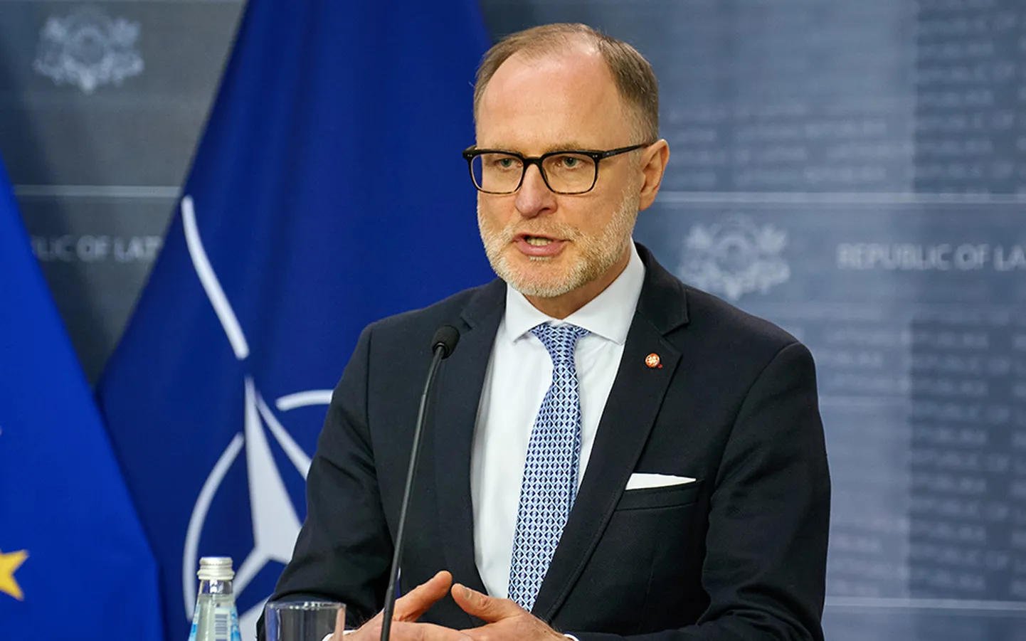 Aizsardzības ministrs Andris Sprīds