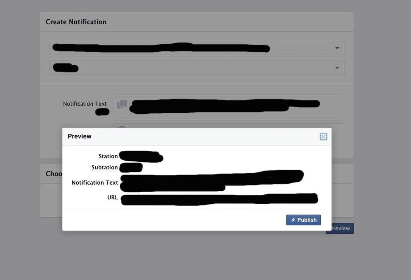 Facebooki pommuudiste rakendus