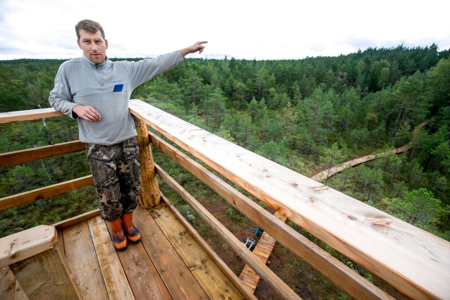 Andres Metsoja ettevõte OÜ Kaisma Suurjärve Puhkeala tegeleb Kaisma järve ääres puhkemajanduse arendamisega.