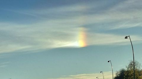 FOTO ⟩ Taevasse ilmus valepäike