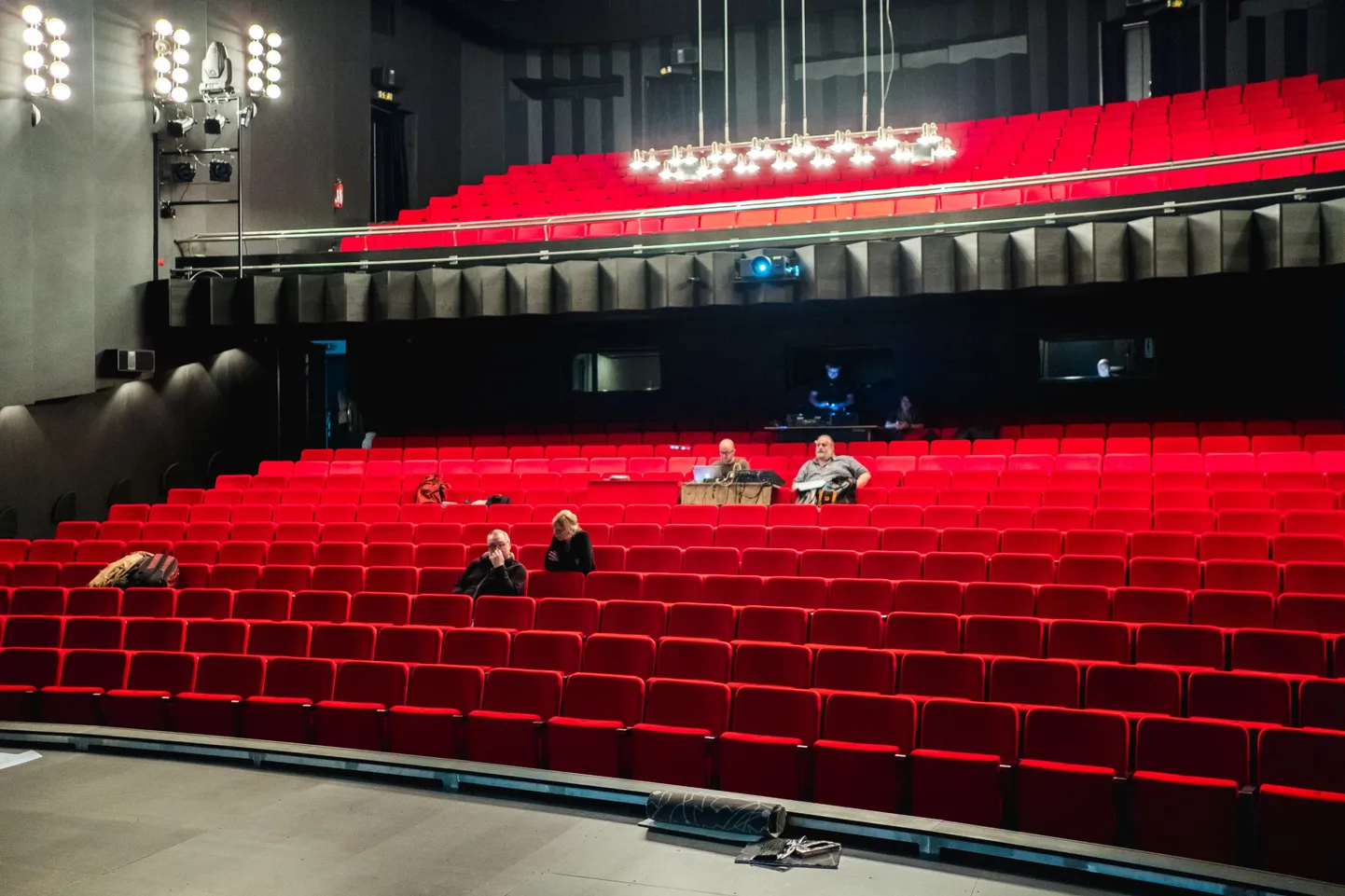Endla teatri suur saal pärast remonti.