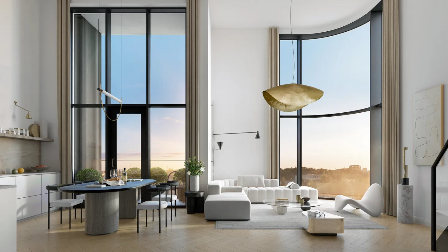 Volta Residentside Mootori tänava hoone penthouse korterid, millelt avaneb vaade nii merele kui vanalinnale. Foto on illustratiivne.