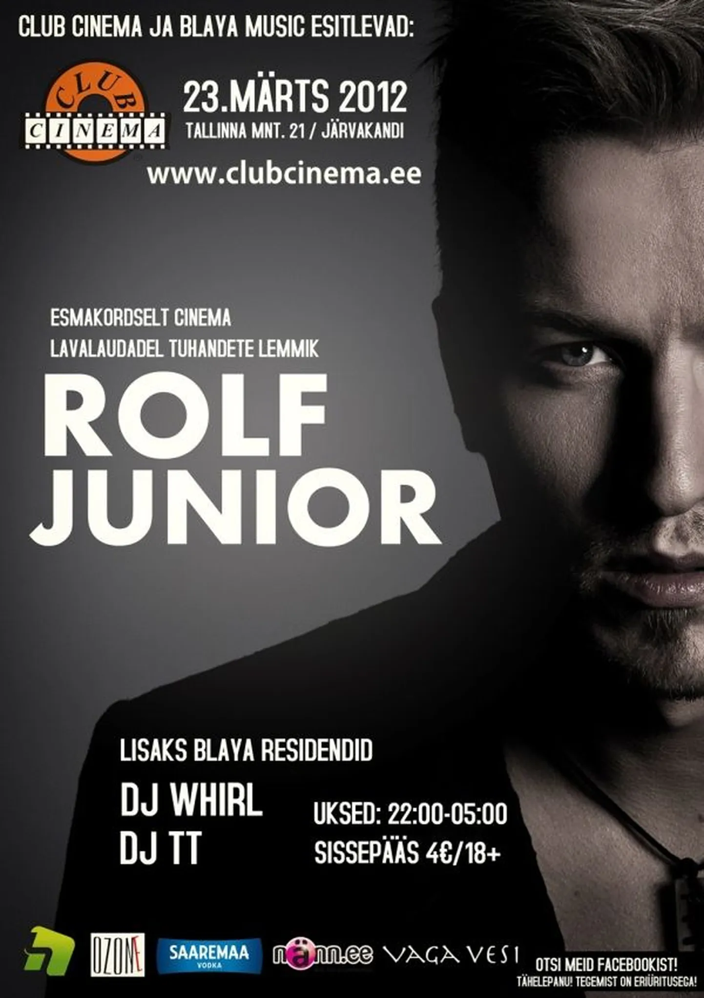 Võrratu Rolf Junior paitab Club Cinemas kõrvu!