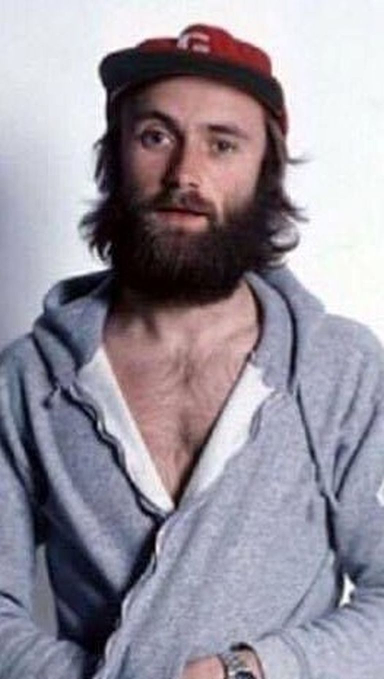 Pika habemega Phil Collins nägi juba aastal 1976 välja nagu tänapäeva hipster