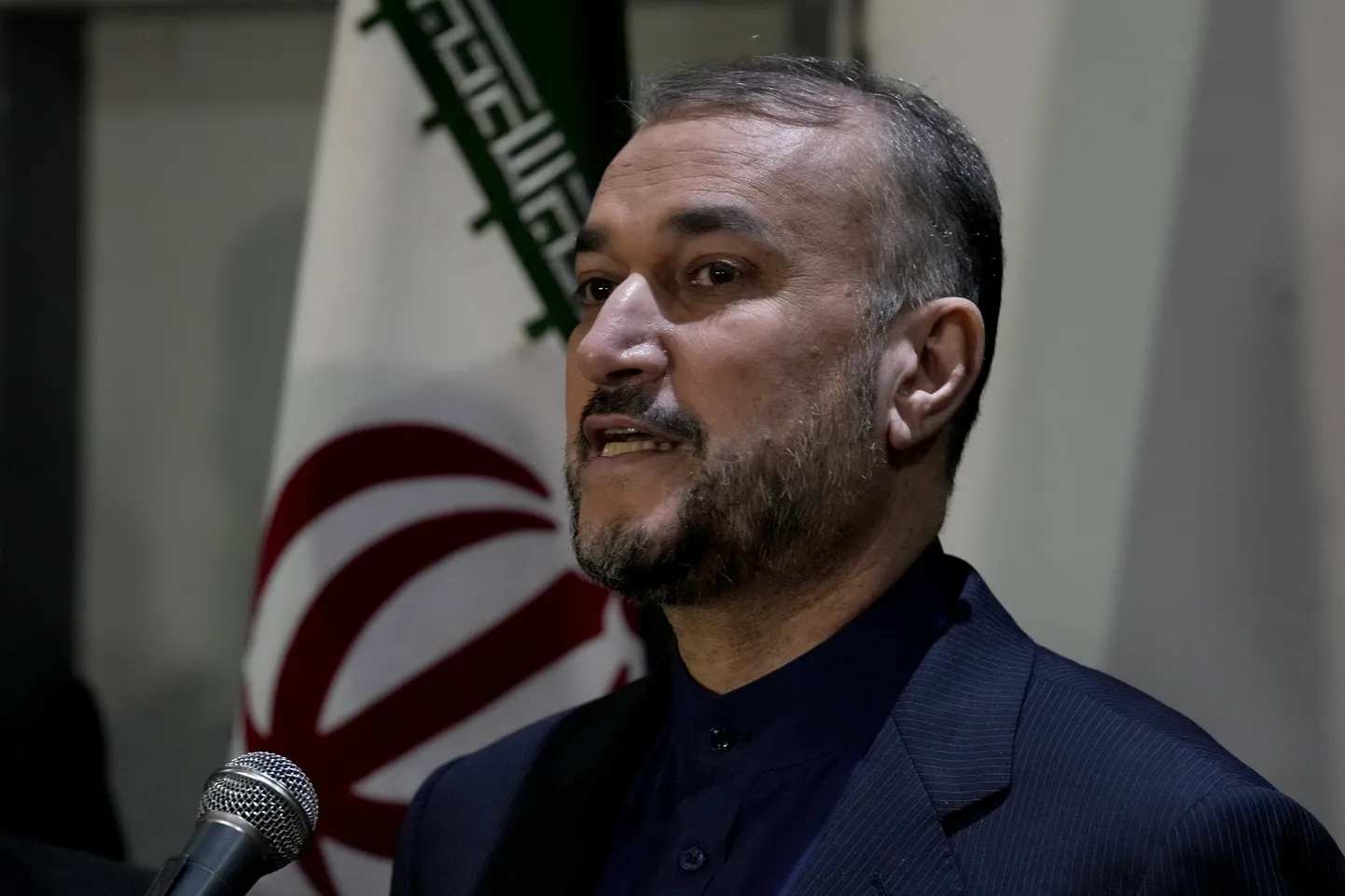 Iraani välisminister Hossein Amir-Abdollahian.