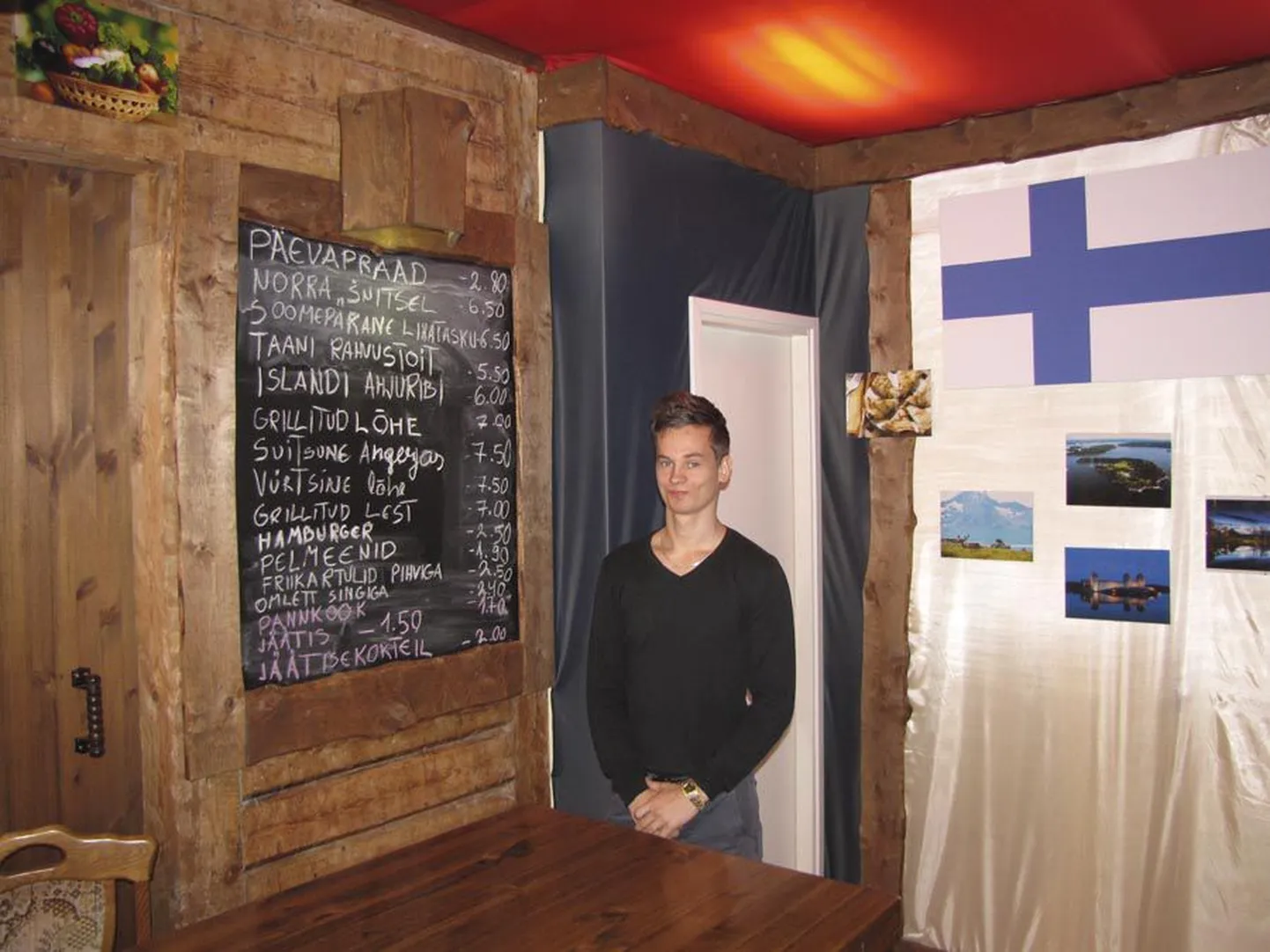 Vast avatud Northmeni teenindaja Andreas Kähar sai neljapäeval kundesid teenindada kella 23-ni.