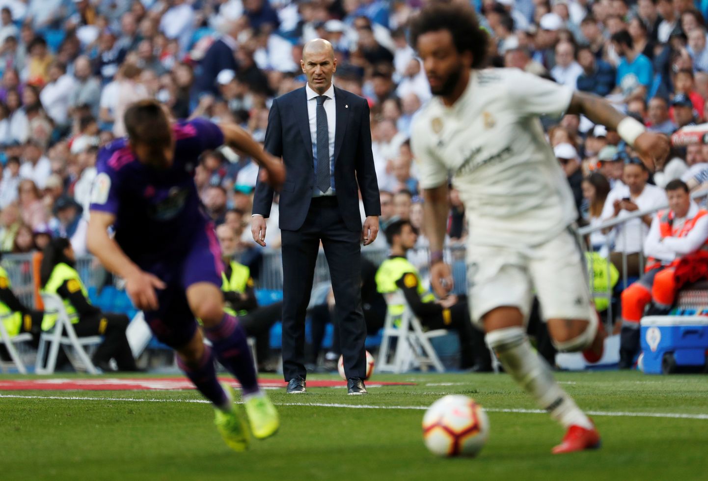 Madridi Reali peatreener Zinedine Zidane alustas oma teist ametiaega võiduga.