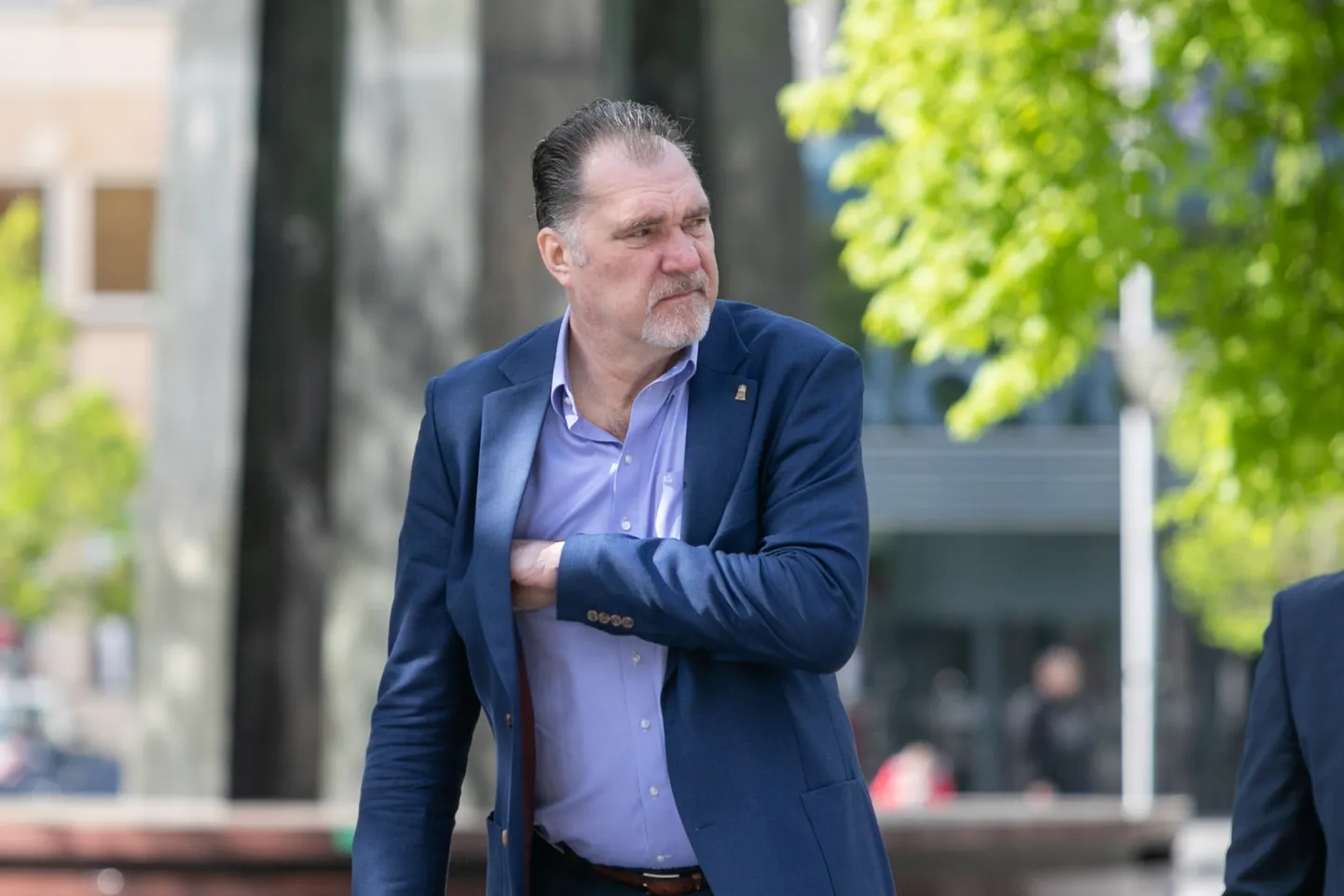 Korvpallilegend Arvydas Sabonis.