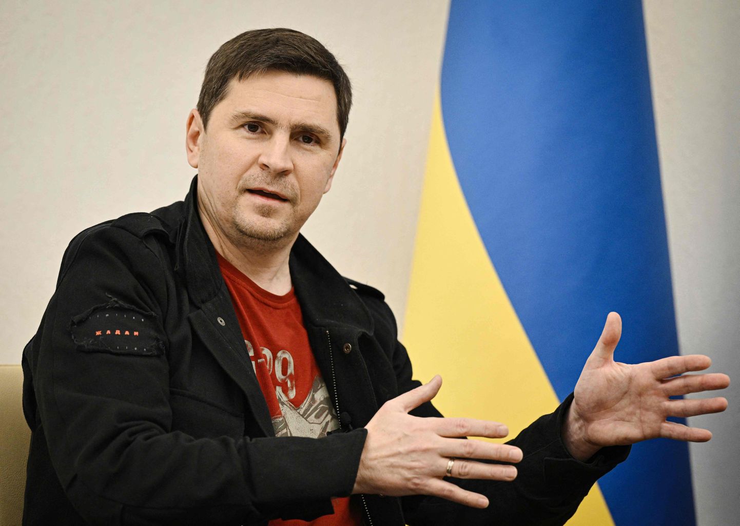 Ukrainas prezidenta Volodimira Zelenska padomnieks Mihailo Podoļaks.