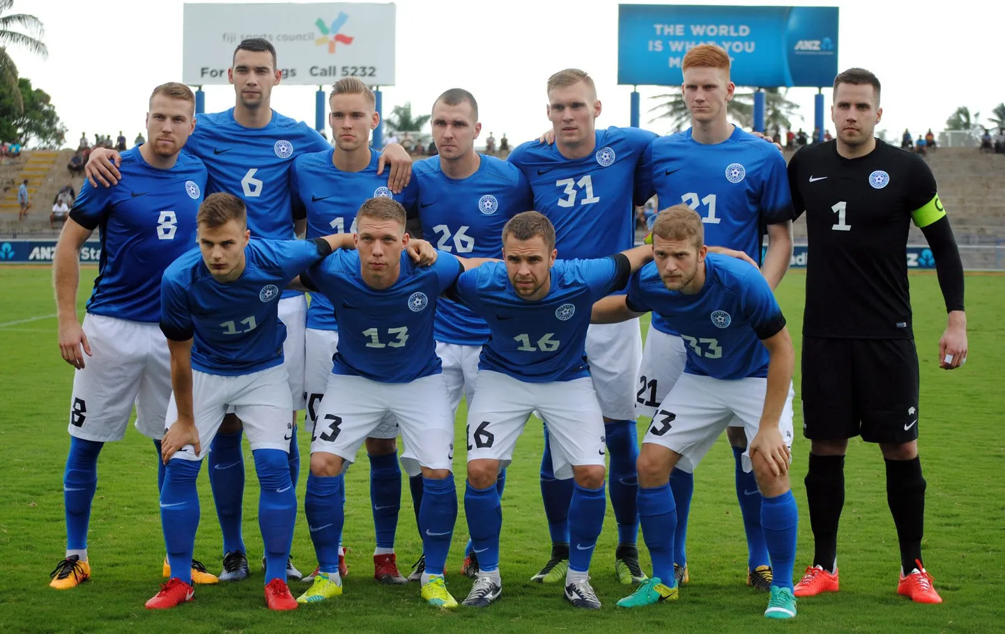 Eesti jalgpallikoondis.
