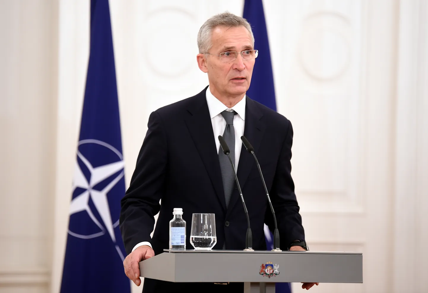 NATO ģenerālsekretārs Jenss Stoltenbergs.
