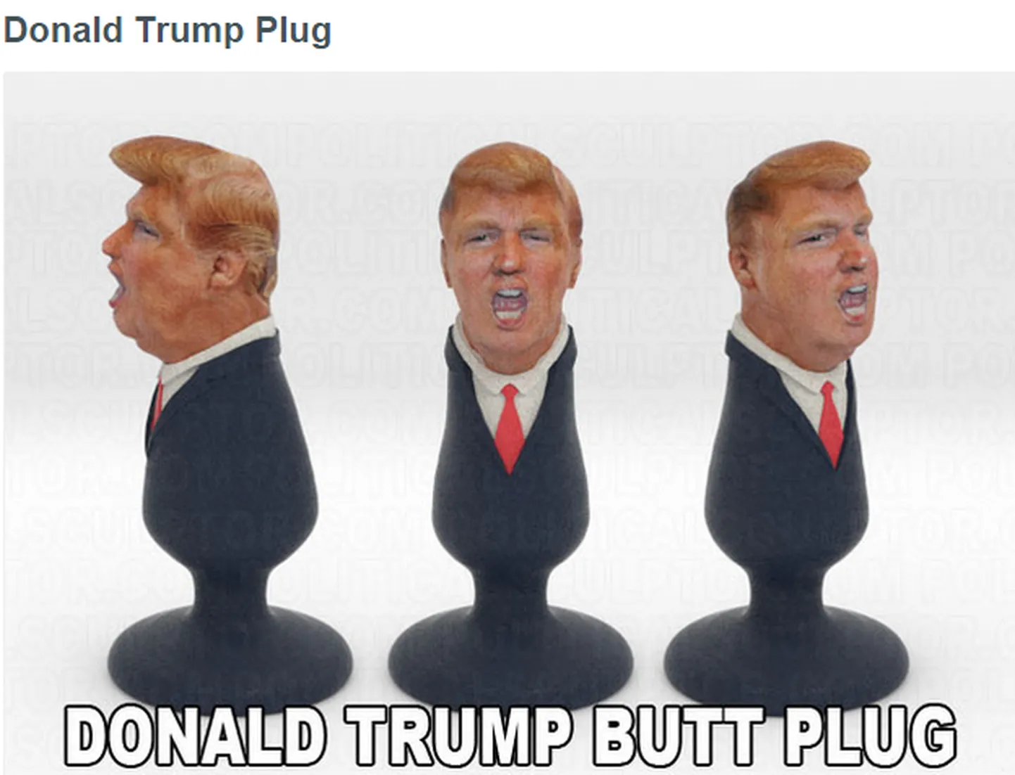 Donald Trumpi kujuline anaaltapp