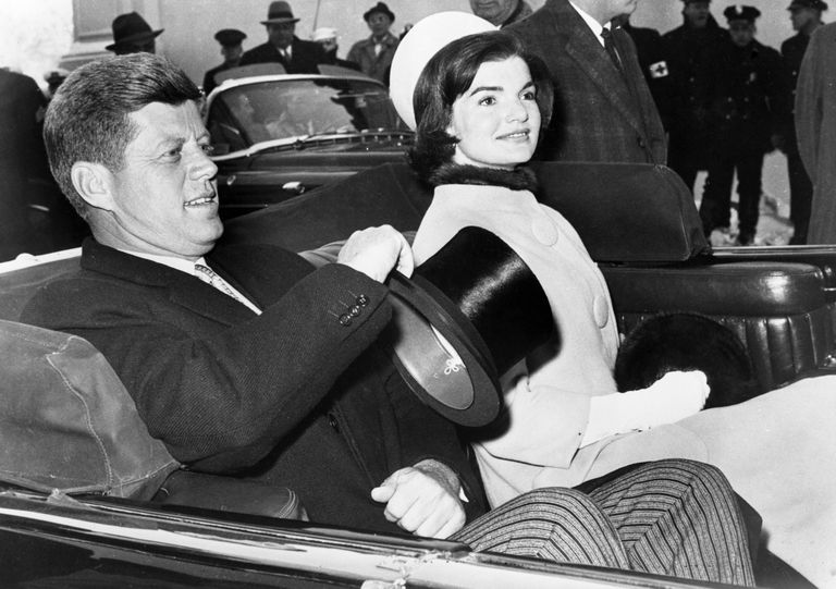 John Kennedy ja ta naine Jacqueline 20. jaanuaril 1961, mil Kennedy andis ametivande