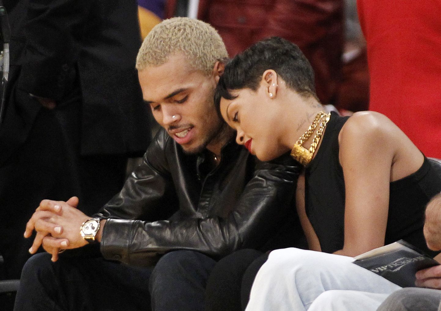 Rihanna ja Chris Brown, 2012.