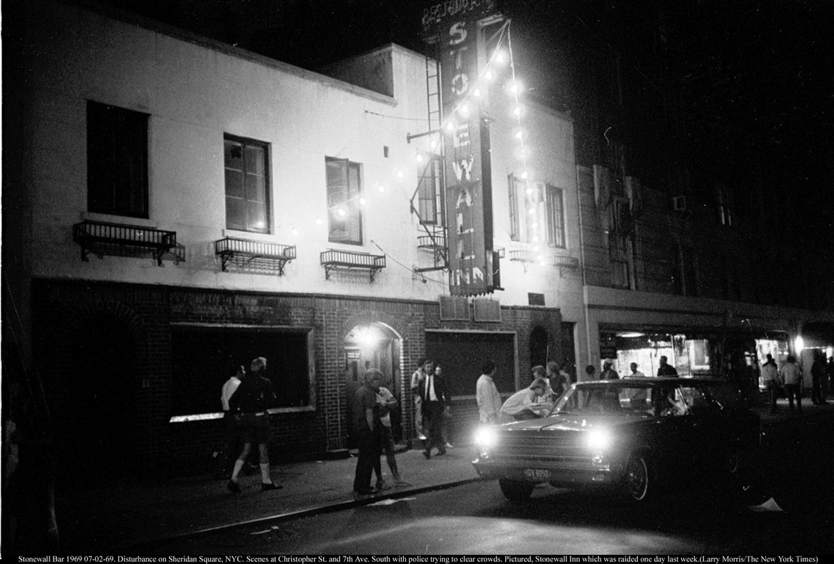 Stonewalli baar, kus 1969. aastal toimunud mässust sai alguse geide õiguste eest võitlemine.