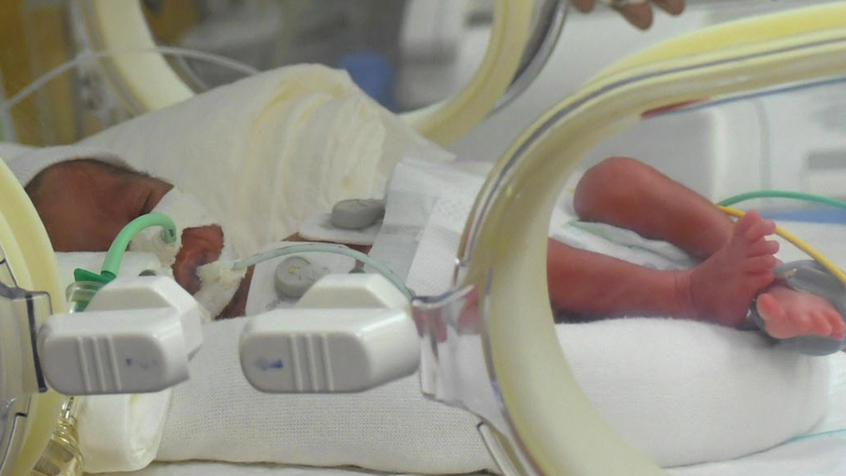 В мае сообщалось о новом рекорде, который установила малийка Халима Сиссе - на фото один из ее девятерых новорожденных