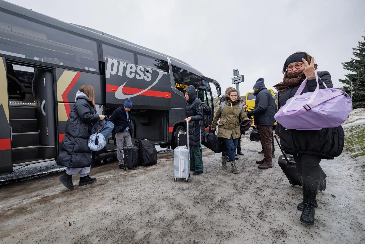 LuxExpressi buss. Pilt on illustratiivne.