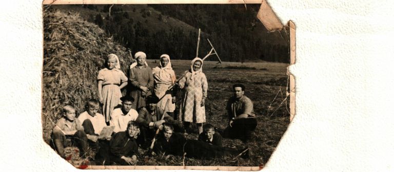 Heinategu 1930ndate lõpus Maana-äärsete setude suurimas külas Golubevkas (Golub), kus tänaseks ei ela enam kedagi. Golubis sündis ka Lukini Aleksandr.