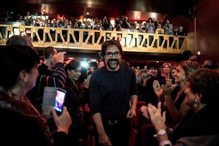 Javier Bardem Prantsusmaal Lyonis toimunud Lumiere 2018 filmifestivalil enne meistriklassi andmist.