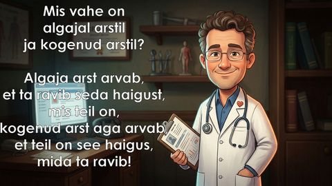 Algaja arst ja kogenud arst