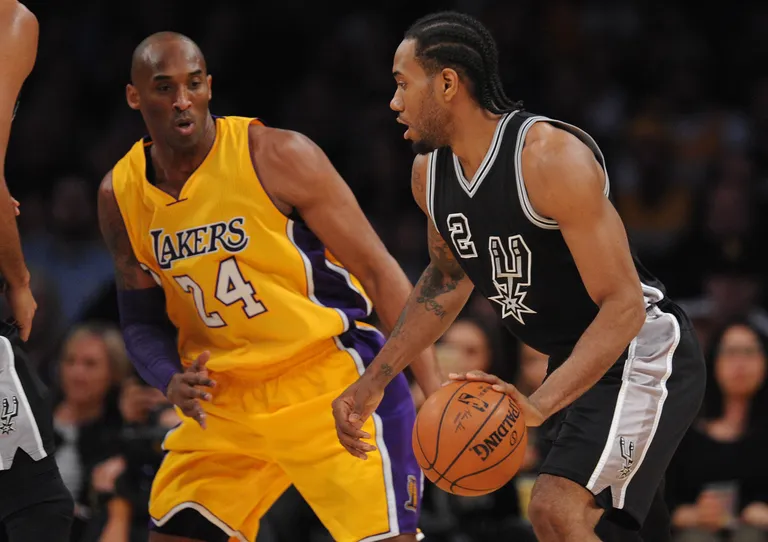 Kawhi Leonard (paremal)