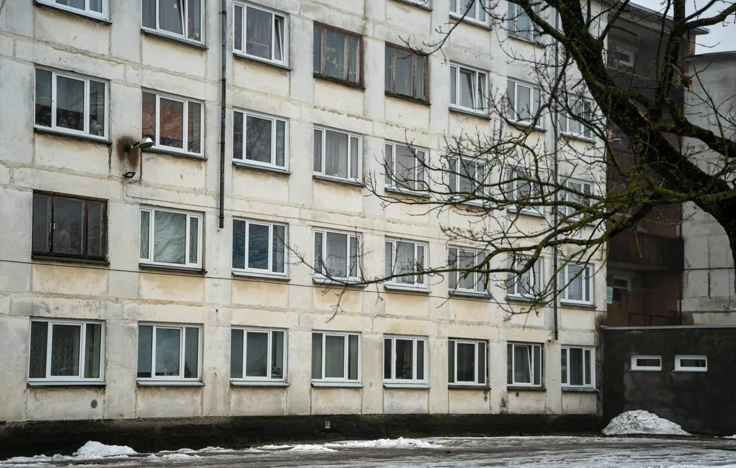 Kortermaja.  Pilt on illustratiivne.