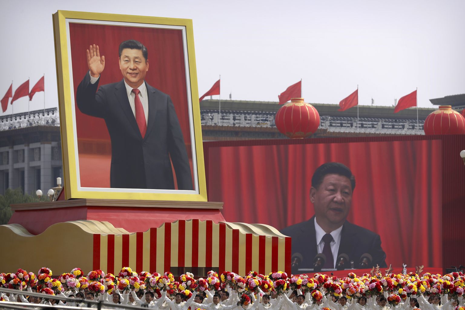Kommunistliku Hiina 70. sünnipäeva tähistamine Pekingis 1. oktoobril 2019.