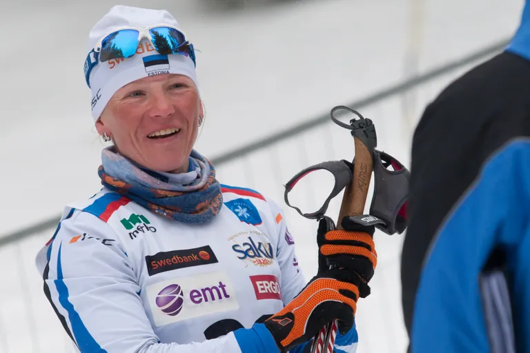 See pilt pärineb 2013. aastast, mil Tatjana Mannima võitis Pannjärvel toimunud Eesti meistrivõistlustel kulla 30 km sõidus. Kuus aastat hiljem püüab ta samas kohas taas tiitlivõitu.