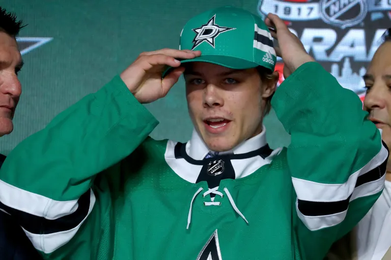 Dallas Stars valis Miro Heiskaneni suvises NHLi draftis kolmanda mehena.