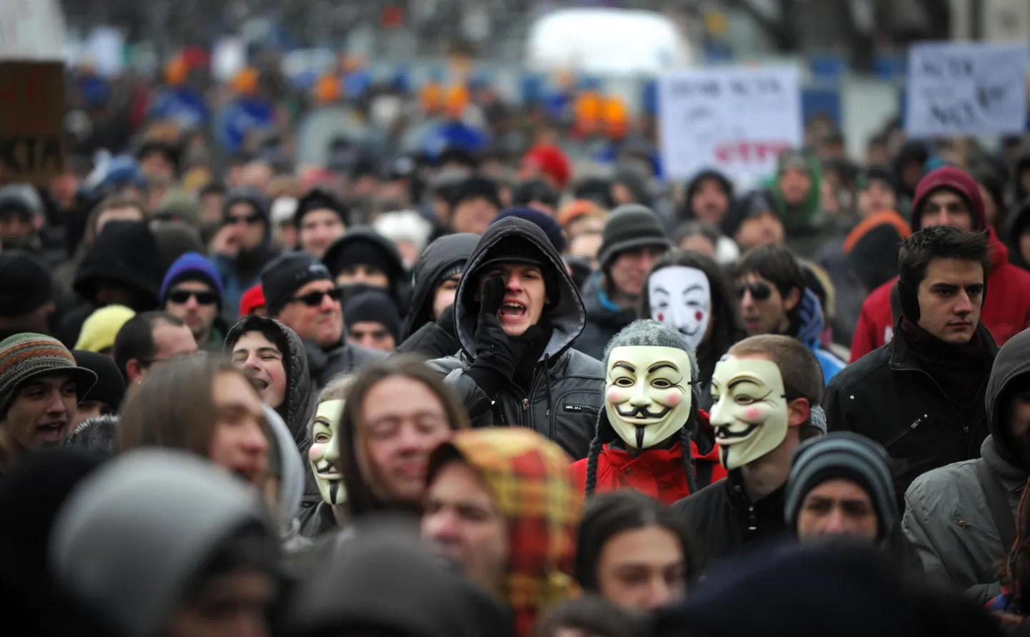 ACTA-vastane protest Sofias