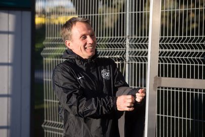 Eesti jalgpallikoondise peatreener Martin Reim.