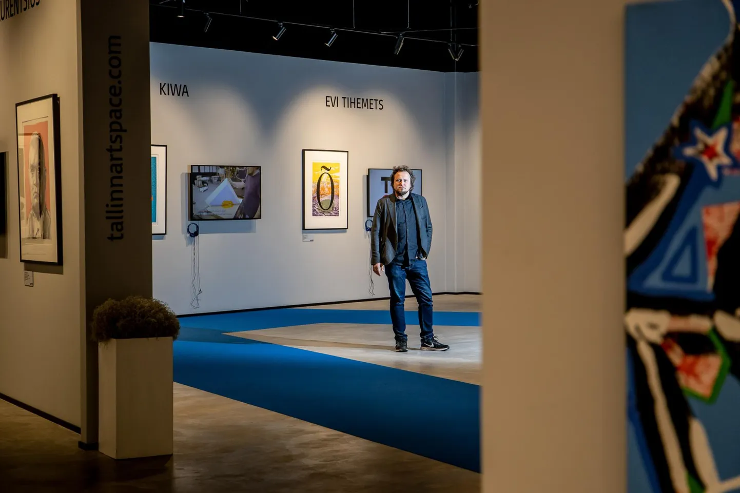 Tallinn Art Space’i omanik Jaak Visnap.
