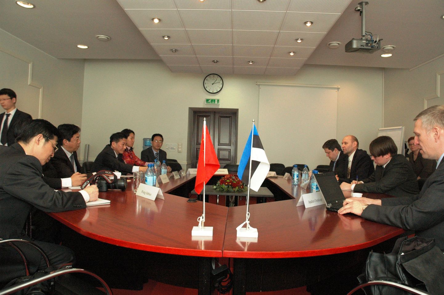 Hiina põllumajandusministeeriumi delegatsioon Eestis.
