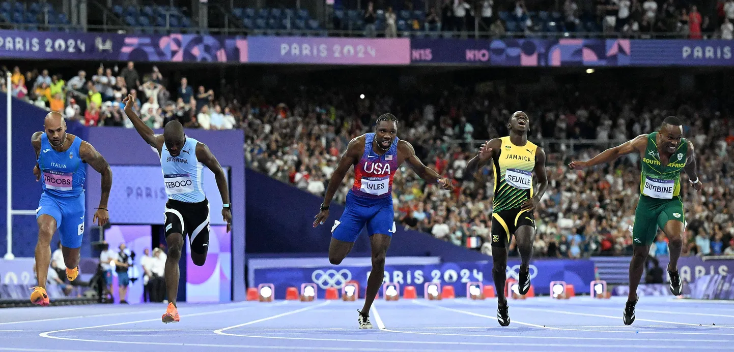 Marek Miil, Juhan Kilumets ja veel mitmete eestlaste koostöös sündis muu hulgas ka otsus, keda, millal ja kui palju näidata Pariisi olümpia meeste 100 m finaali teleülekandes.
