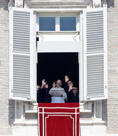 Paavst Franciscus Vatikanis.