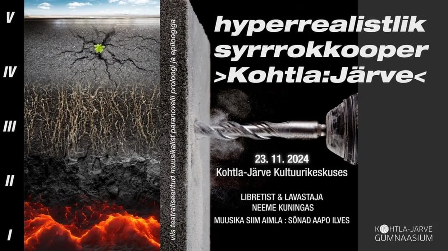 23 ноября состоится премьера рок-оперы "Kohtla:Järve"
