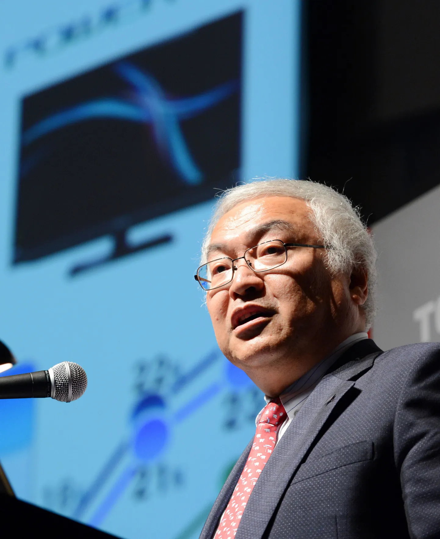 Toshiba tegevjuht Norio Sasaki.