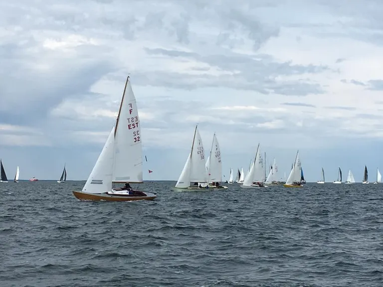 Folkboot Lind EST32 - A. Le Coq 62. Muhu Väina regatt
