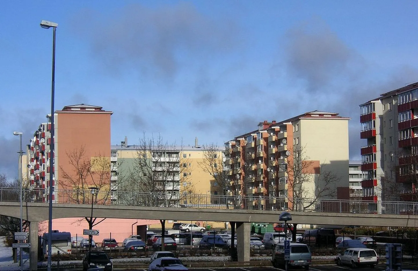 Stockholmi Hallunda piirkonnas on palju kuritegevust