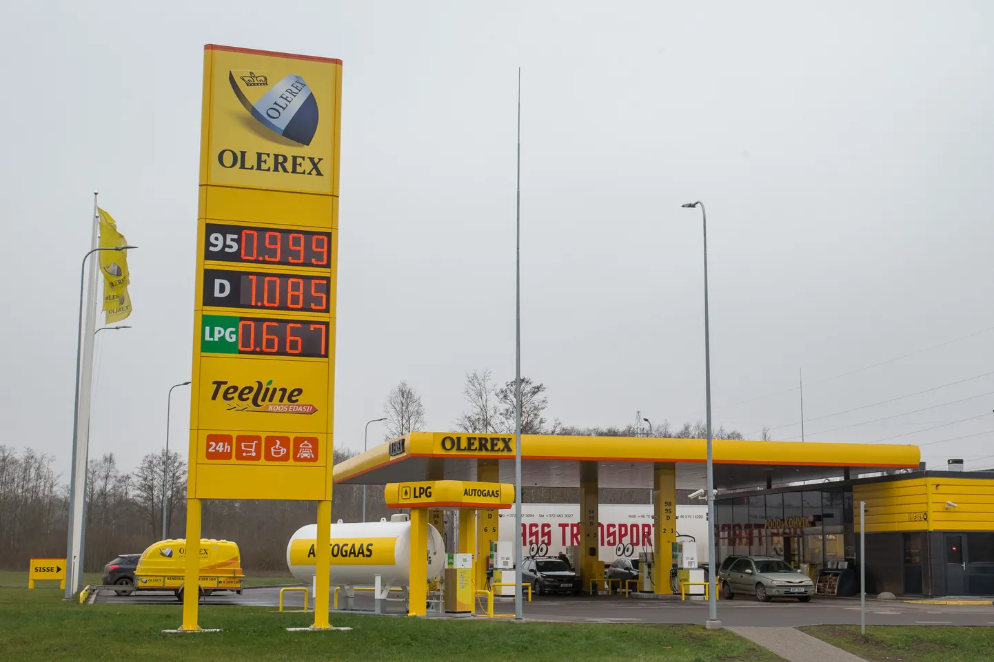 Olerexi kliendikaart kehtib nüüd ka võõrsil.