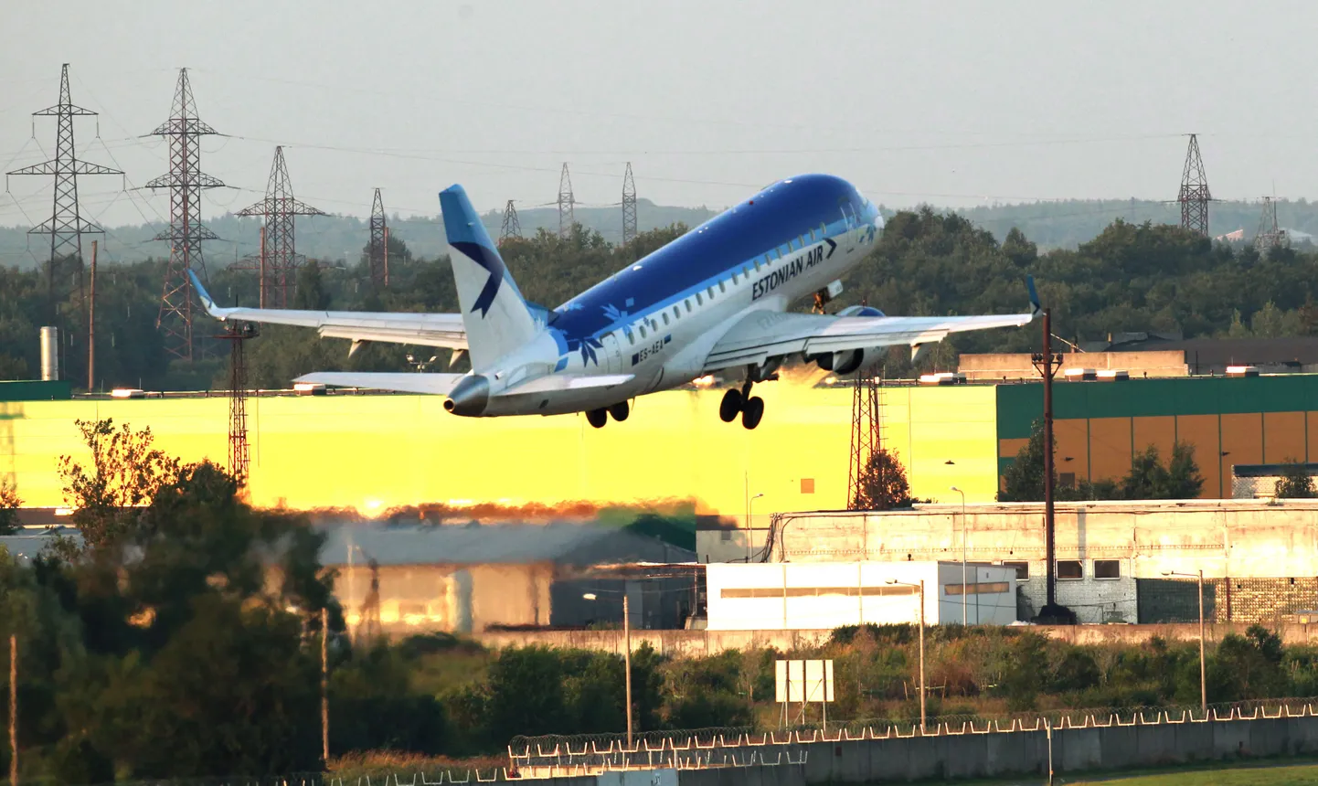 Estonian Airi lennuk.
