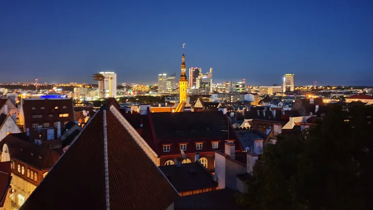 Vaade Tallinna vanalinnale